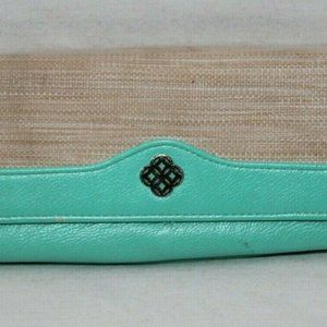 Safe Keeper Wallet Organizer Clutch Teal 8" Filema